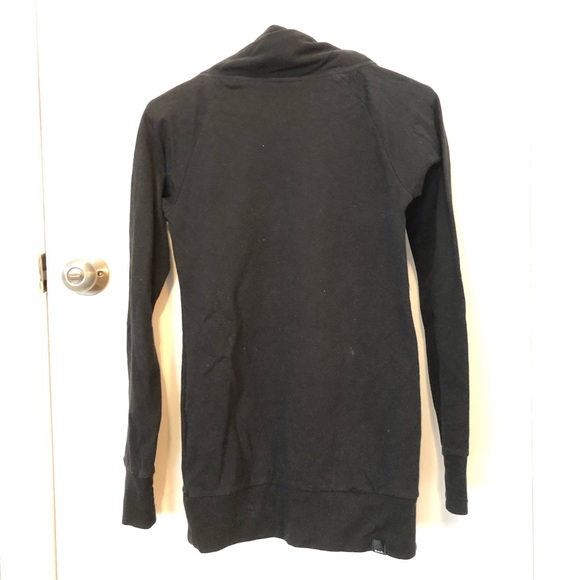 Bench black small fitted cowl neck sweatshirt - Picture 5 of 5